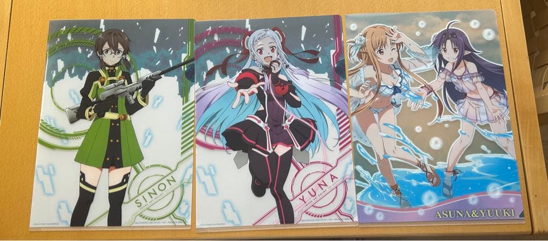 ソードアート・オンラインクリアファイル