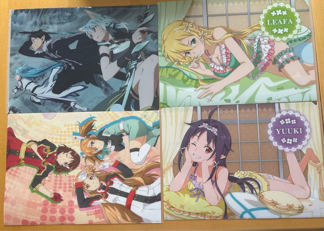 ソードアート・オンラインクリアファイル