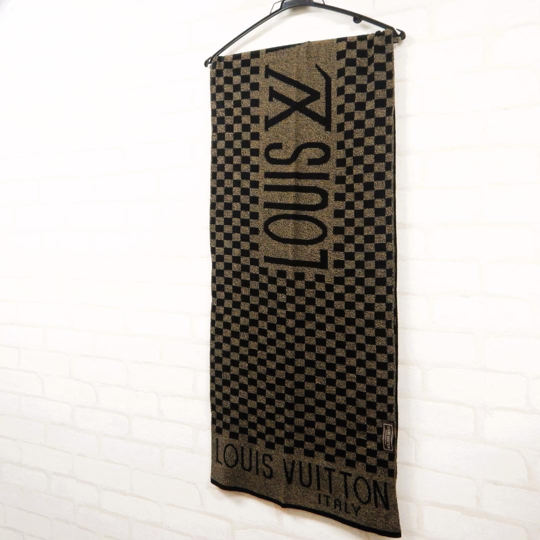 RAK　ダミエ　マフラー　ストール　ショール