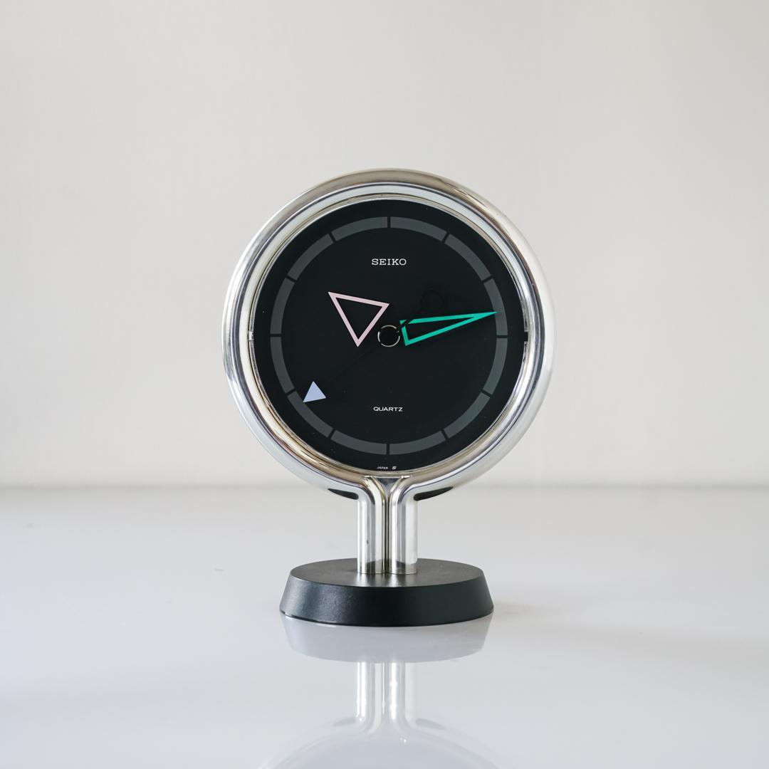 80's SEIKO ポストモダン vintage clock スペースエイジ
