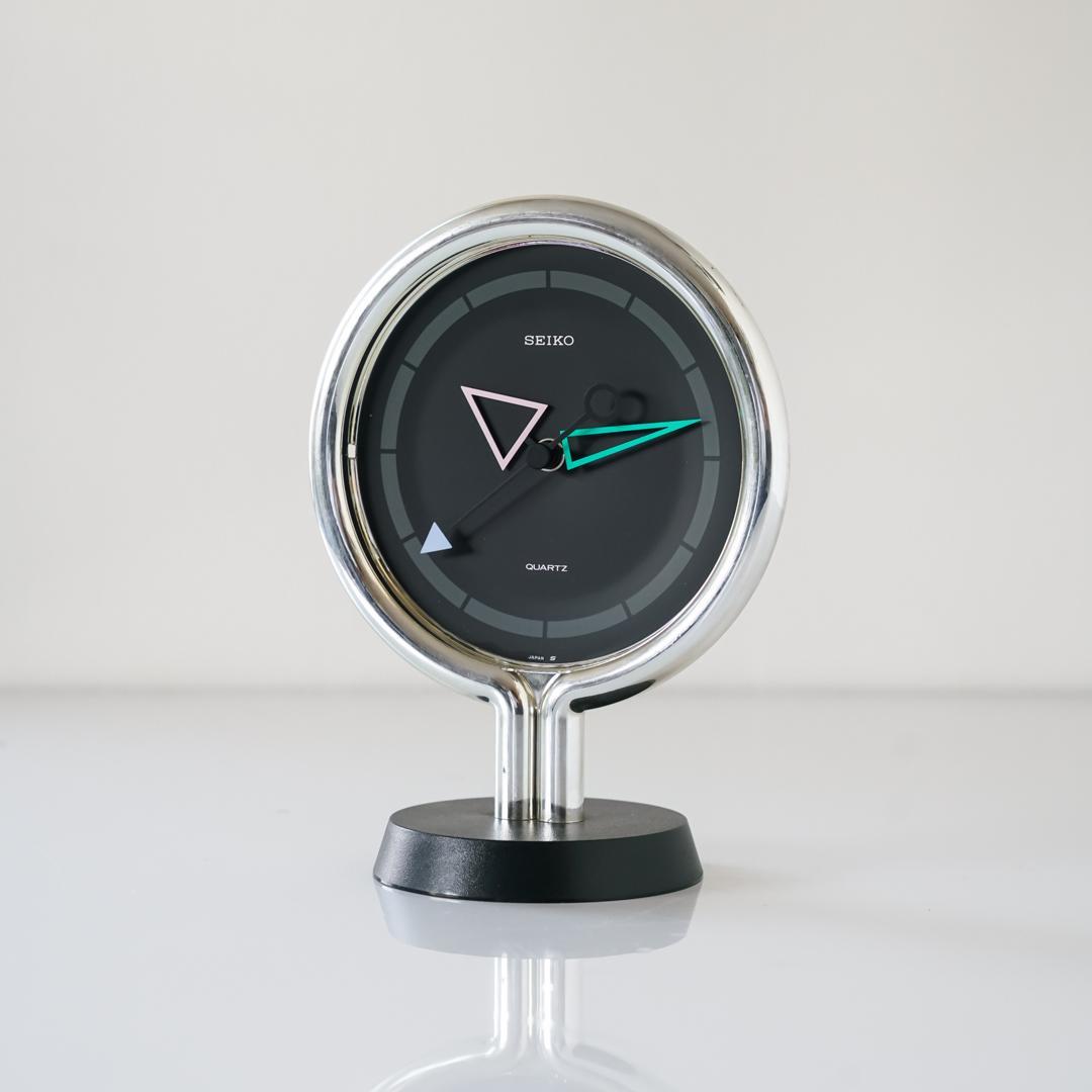 80's SEIKO ポストモダン vintage clock スペースエイジ