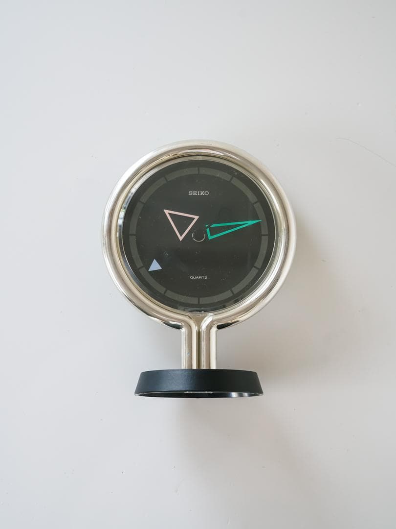 80's SEIKO ポストモダン vintage clock スペースエイジ