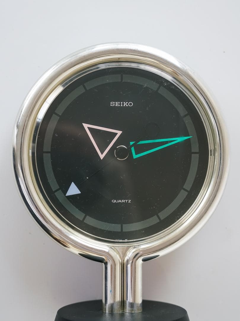 80's SEIKO ポストモダン vintage clock スペースエイジ