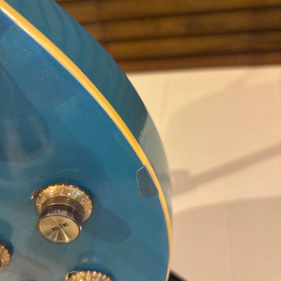 ギター Epiphone Les Paul Deluxe Pelham Blue