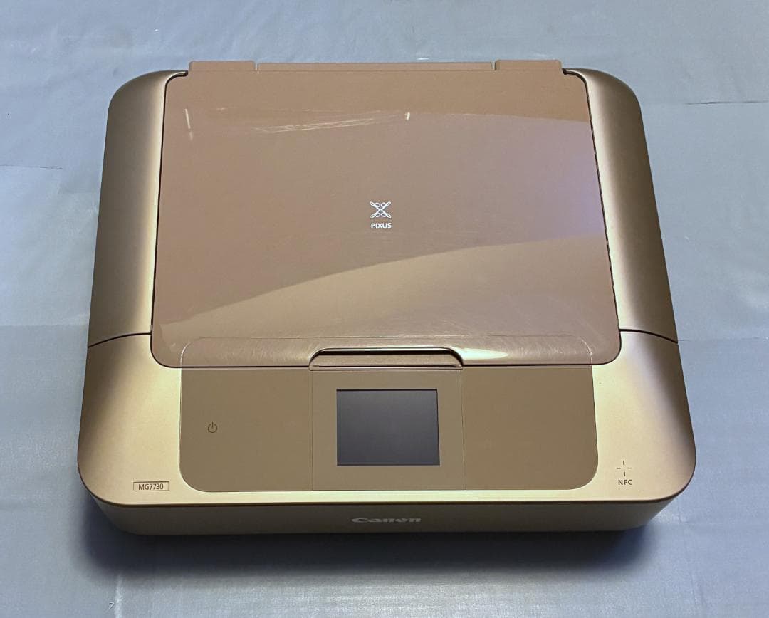 【動作OK！！】Canon　キャノン　プリンタ　MG7730　ゴールド　②