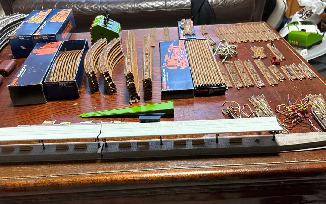 Nゲージトミックス大量レール&高架橋セット (レイアウト利用にいかがでしょうか