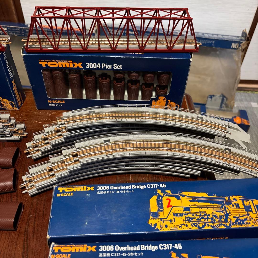 Nゲージトミックス大量レール&高架橋セット (レイアウト利用にいかがでしょうか