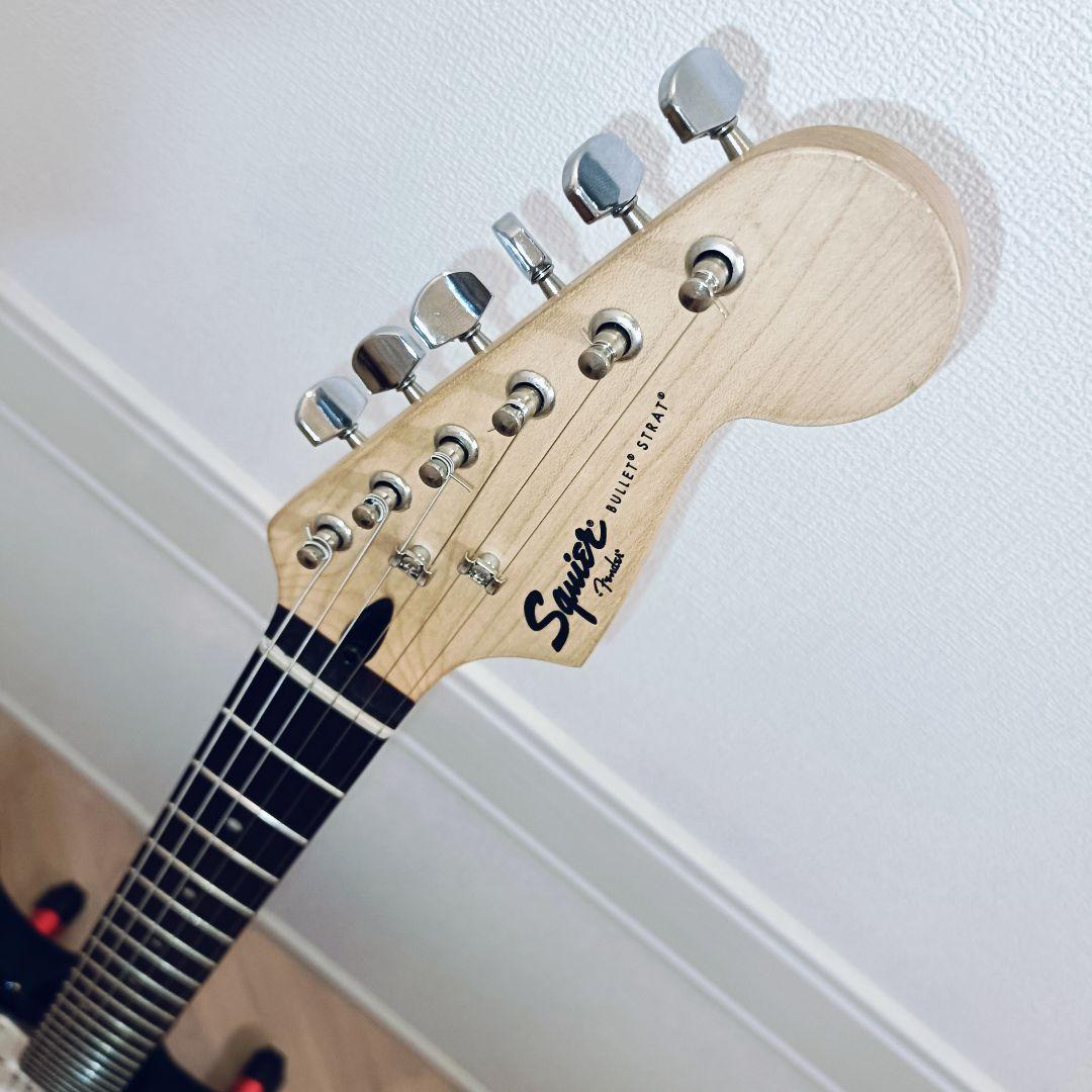 メンテ済｜Squier ストラトキャスター ブラック エレキギター