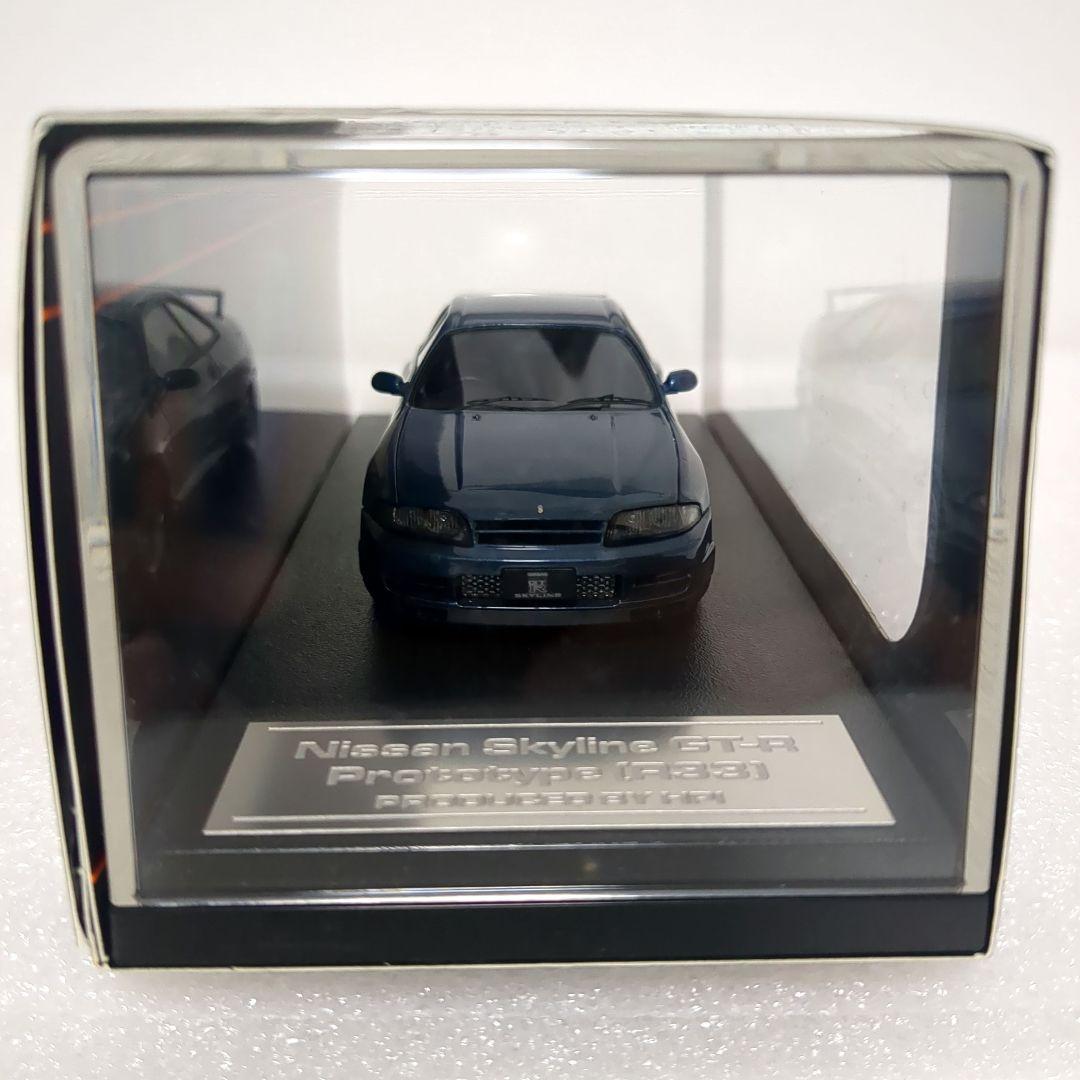 希少【hpi】日産 スカイライン GT-R R33 プロトタイプ ブルー