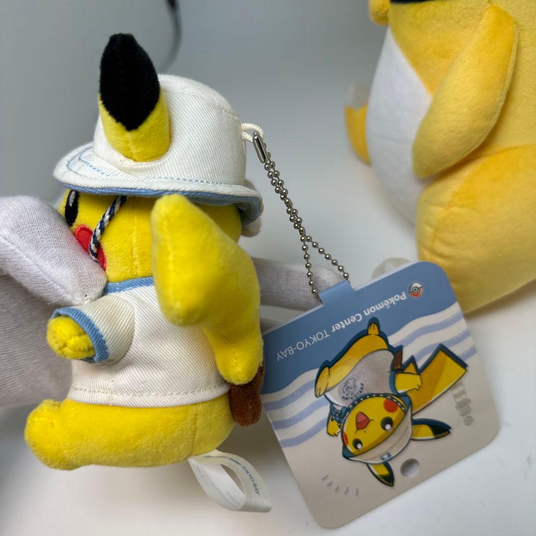 ぬいぐるみ デンリュウ　ピカチュウ　マリル ポケモンセンタートウキョーベイR