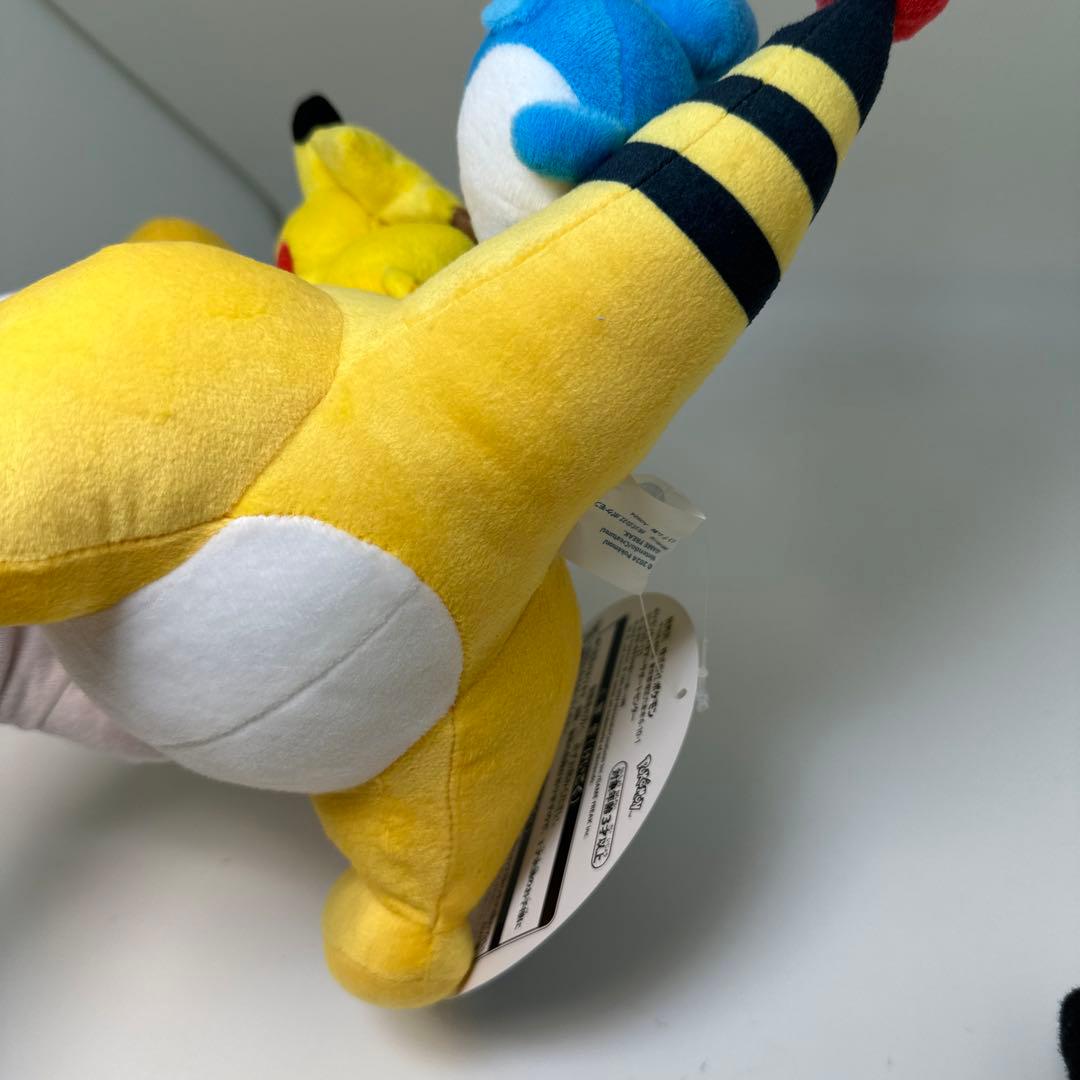 ぬいぐるみ デンリュウ　ピカチュウ　マリル ポケモンセンタートウキョーベイR