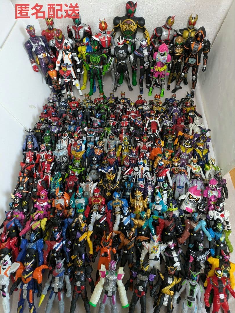 仮面ライダー ソフビ フィギュア 149個 まとめ