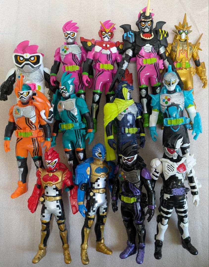 仮面ライダー ソフビ フィギュア 149個 まとめ