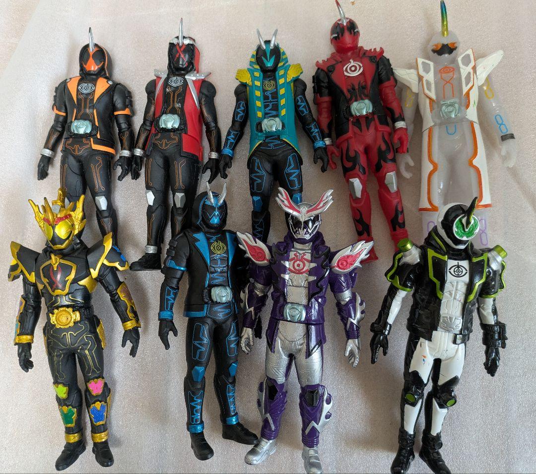 仮面ライダー ソフビ フィギュア 149個 まとめ