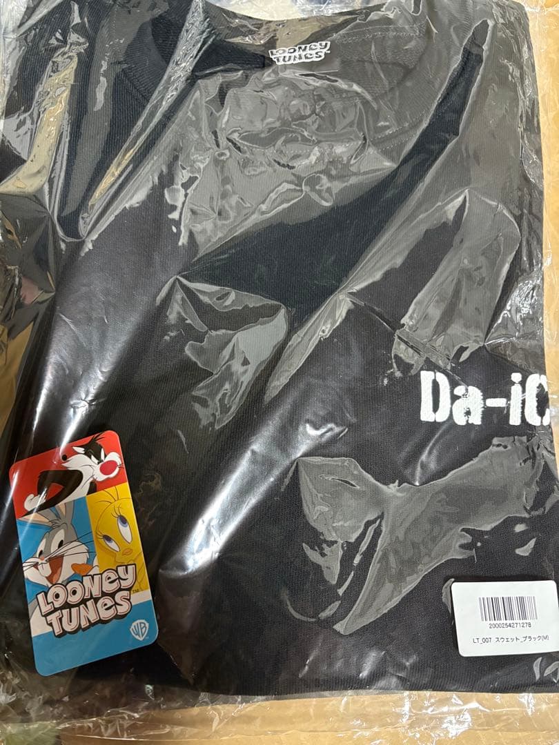 Da-iCE × LOONEY TUNES スウェット　ブラック　M