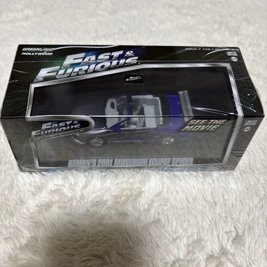 ミニカー Fast & Furious Roman's2001Eclipse Spyder