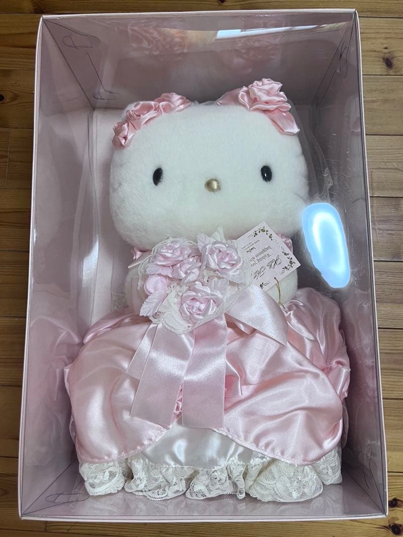 ハローキティ ウェディング vivitix ピンク ぬいぐるみ
