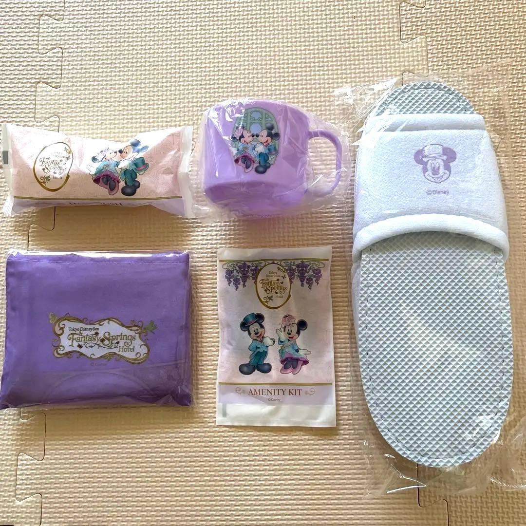 ダッフィ　ジェラピケ ルームウェア　Mサイズ ファンスプホテルエコバッグ付