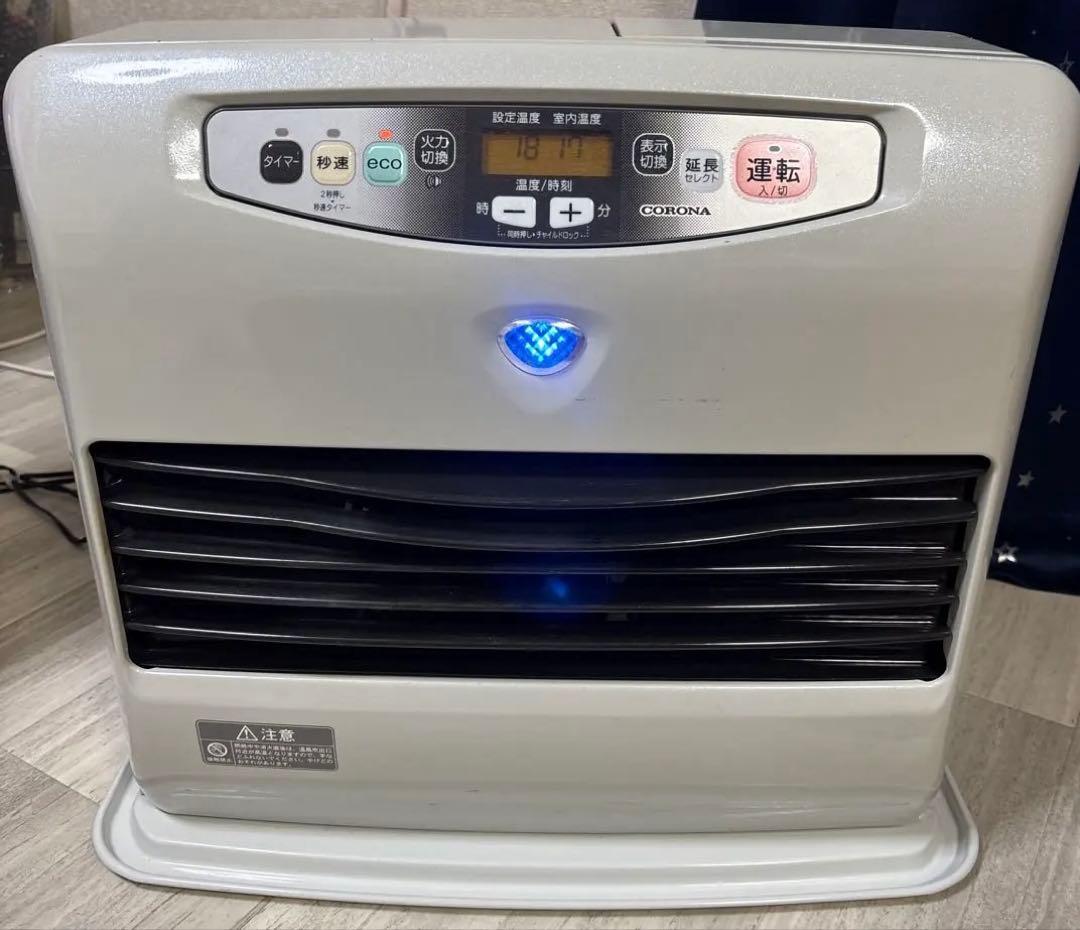 プロフ必読！分解整備済み！大火力5.7kw！コロナ石油ファンヒーター2018年製