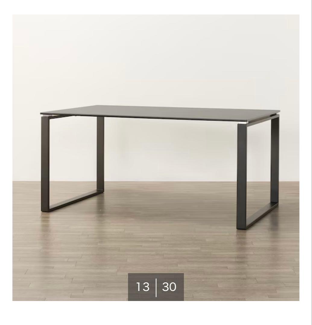 ニトリ セラミック ダイニングテーブル グレー 幅150cm