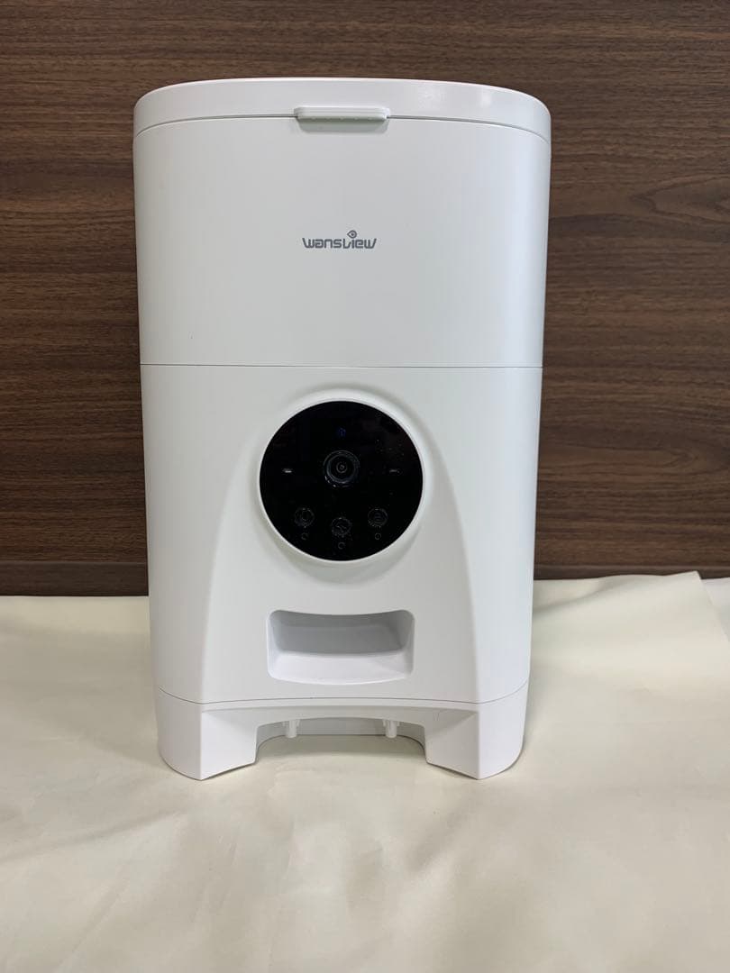 Wansview 自動給餌器 猫犬対応 300万高画素カメラ付き 4L大容量