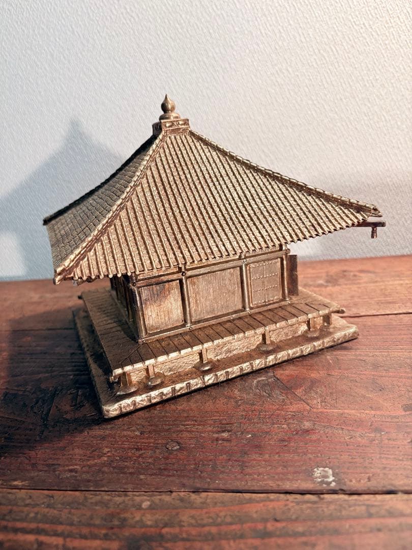 NHK 大河ドラマ 炎立つ 完全予約販売 金色堂 置物 1993年