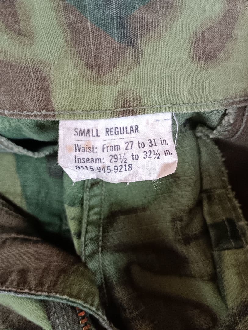 あっくん　ジャングルファティーグ ERDL 　ズボン　サイズS-R