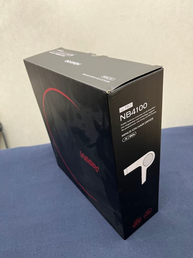 【正規品】 Nobby（ノビー）NB4100 白 マイナスイオンドライヤー