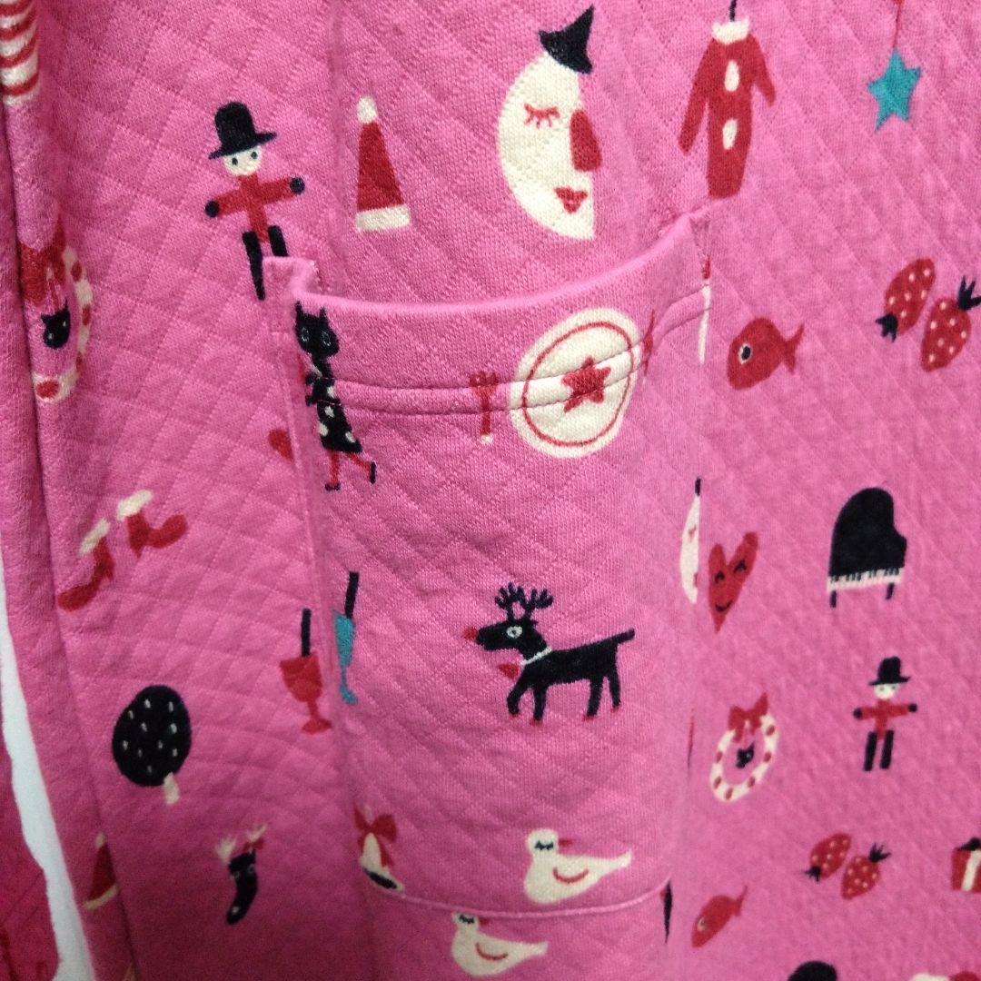 マタノアツコルームウェア　ワンピース　あったか素材　Мピンク