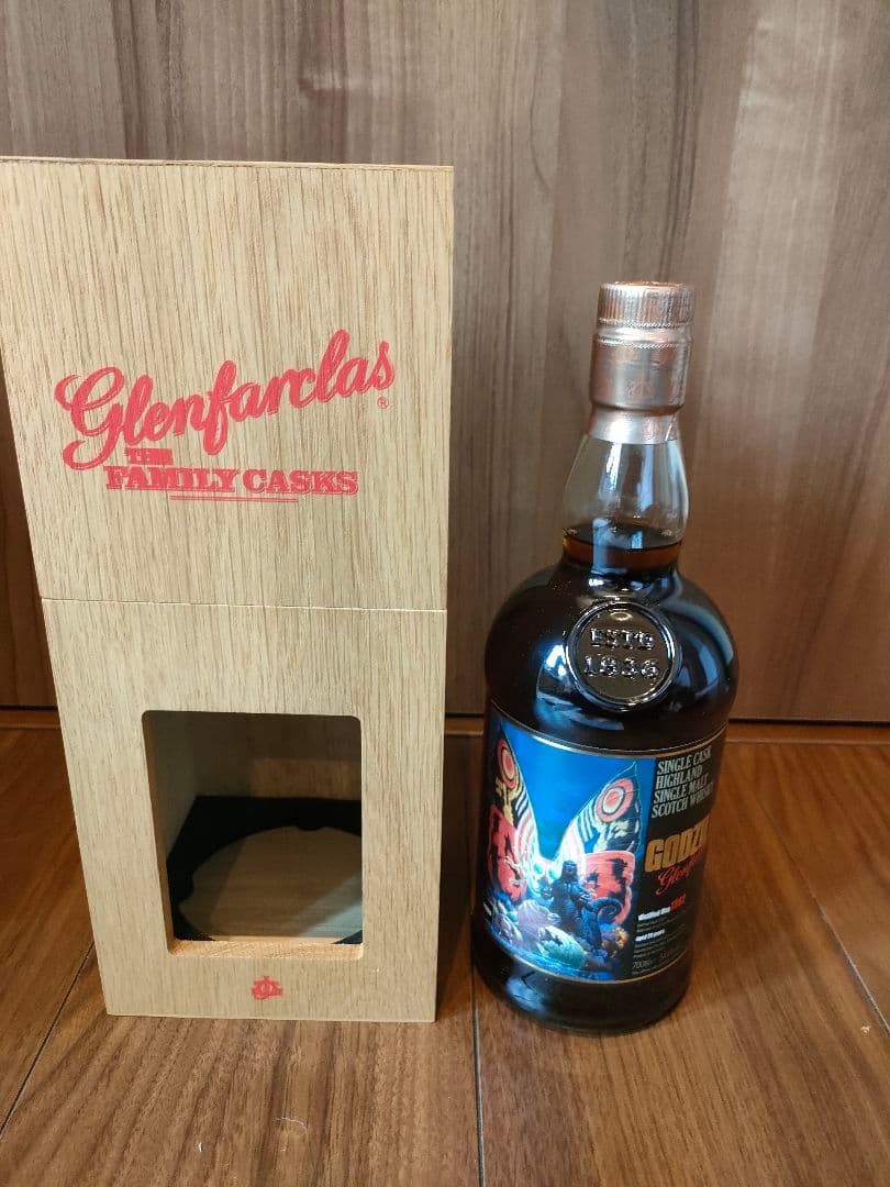 グレンファークラス1992 ゴジララベル ウイスキー 箱付 ウイスキーミュウ