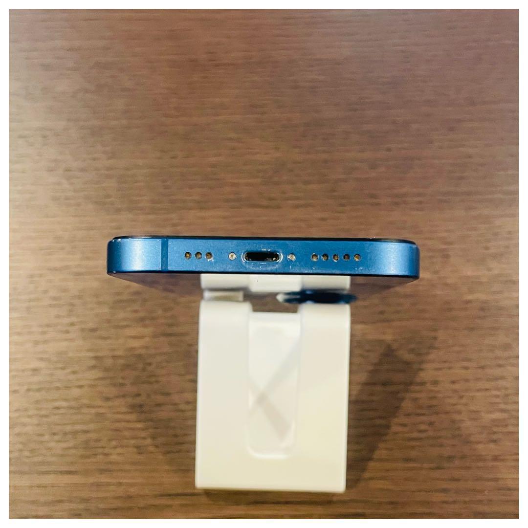 【美品】iPhone13 本体 ブルー 128GB SIMフリー 本体 スマホ