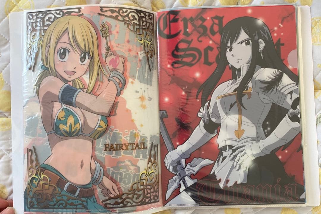 フェアリーテイル FAIRY TAIL 真島ヒロ　タイトー　クリアファイル