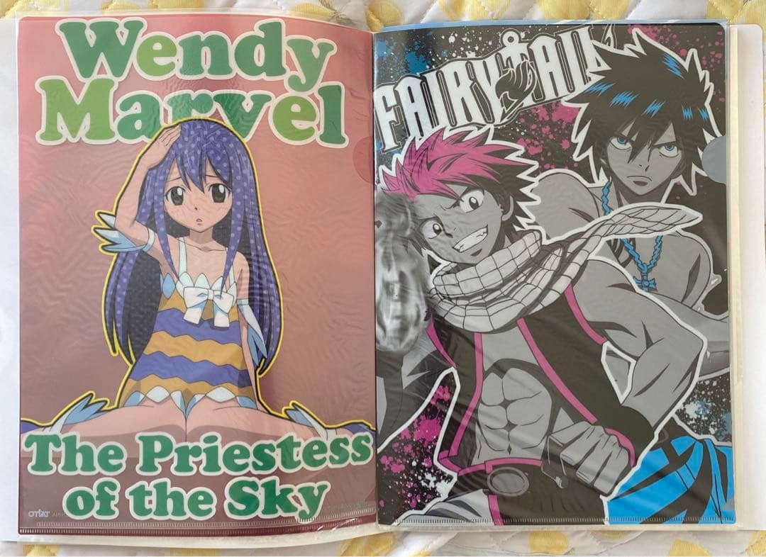 フェアリーテイル FAIRY TAIL 真島ヒロ　タイトー　クリアファイル