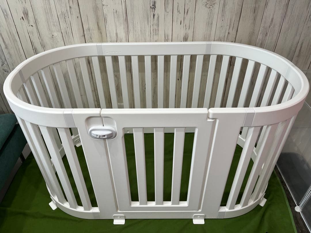 DoriDori ペット用サークル ドア付き ホワイト