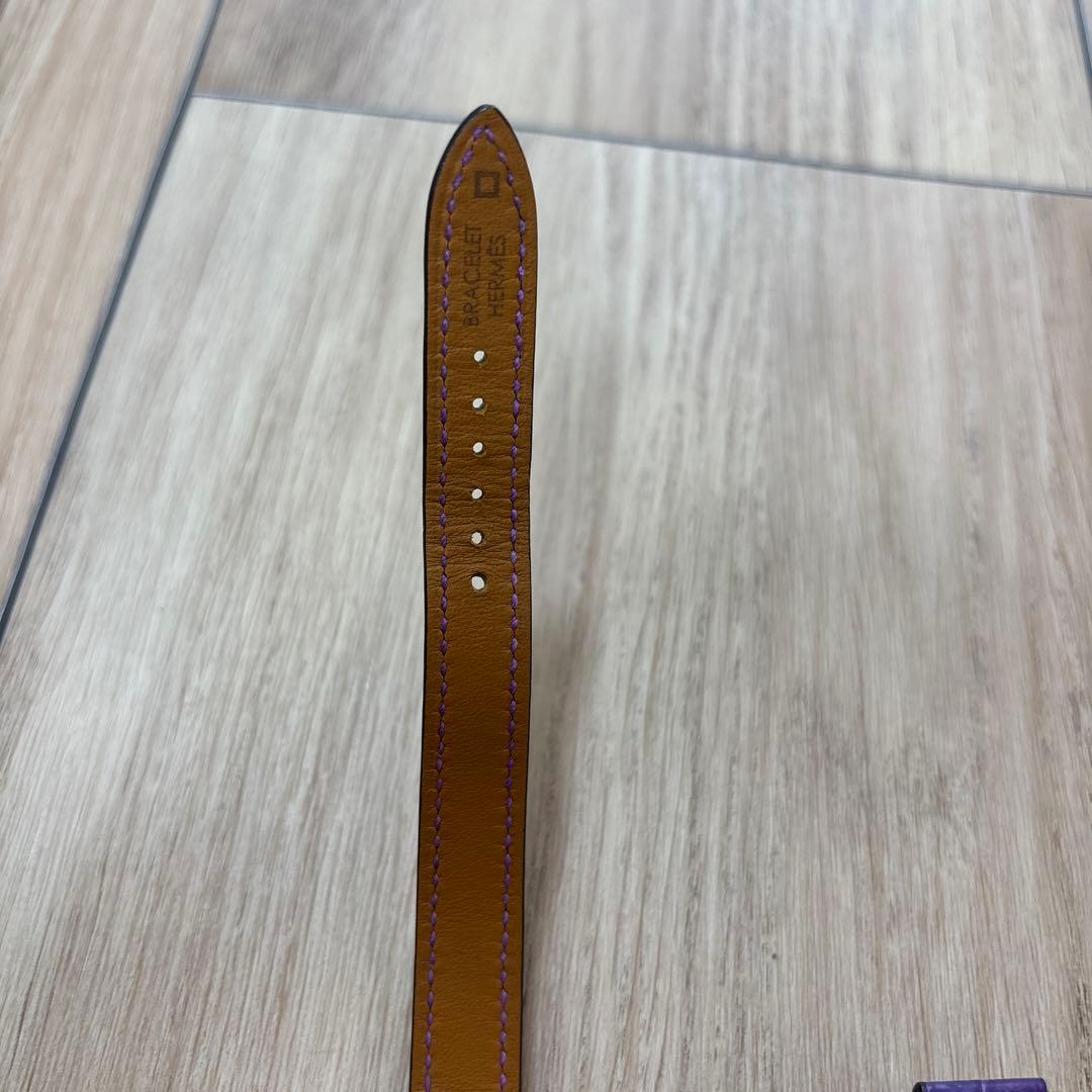 エルメス　ケープゴット　替えベルト　アリゲーター　レザーベルト