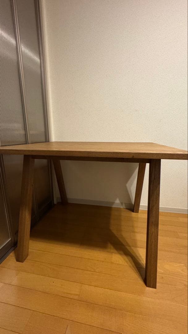 unico エレムト ダイニングテーブル美品