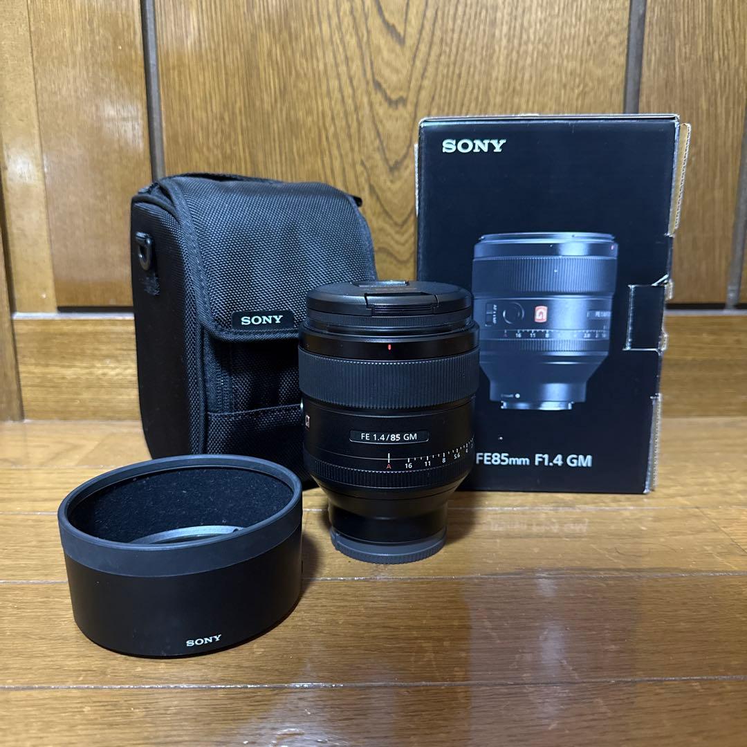 SONY FE 85mm F1.4 GM レンズ