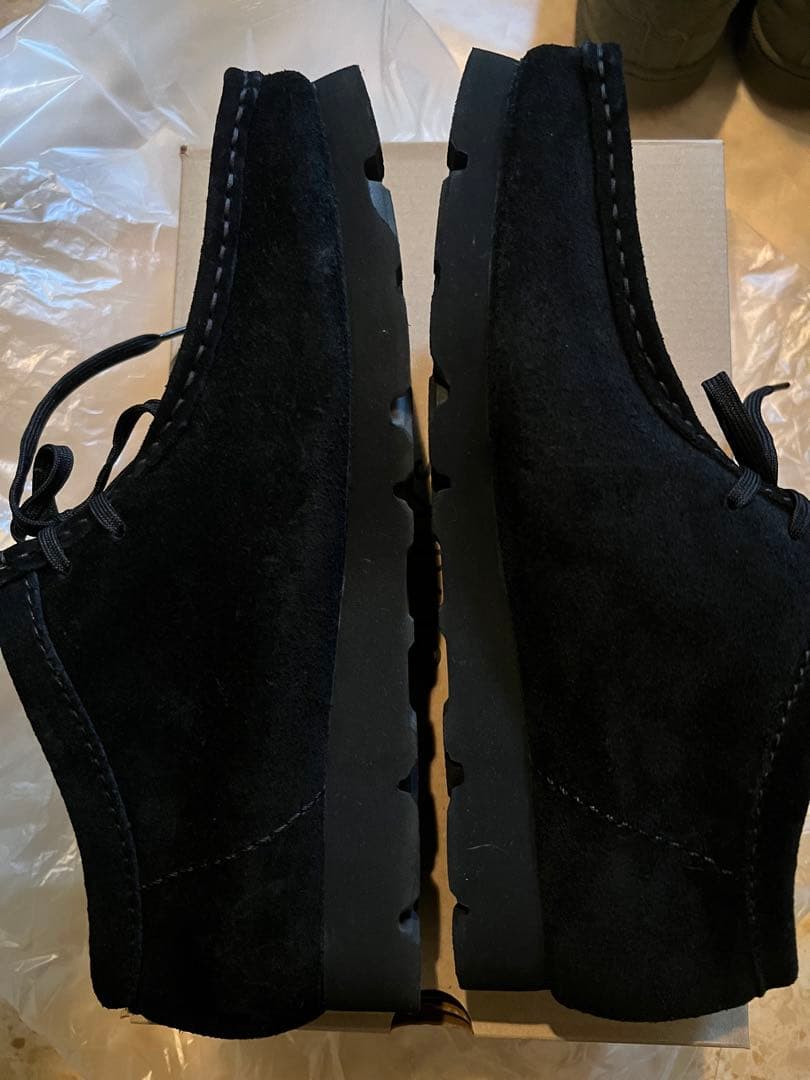 clarks wallabee gtx ワラビーゴアテックスブラック