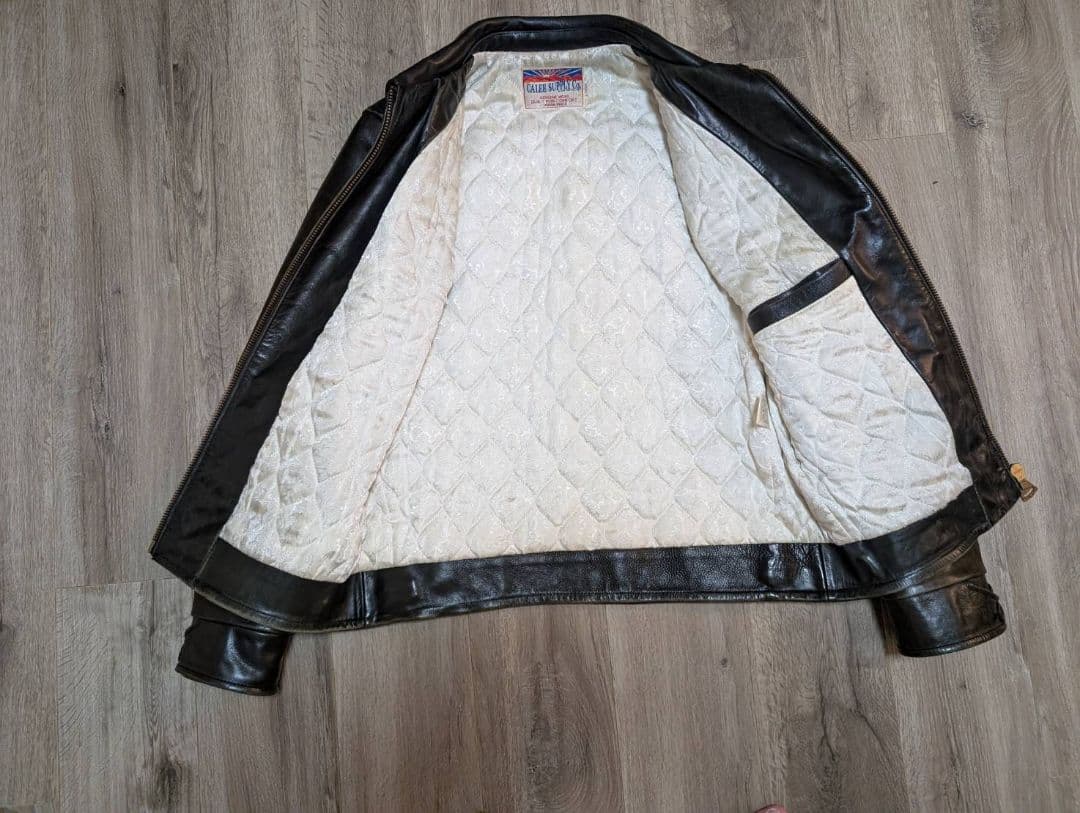 【CALEE】LEATHER TRACKER JKTシングルライダースジャケット