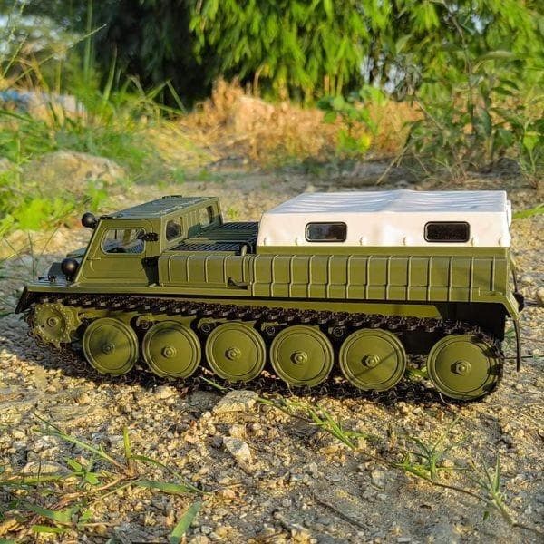 WPL B36-3 ミリタリートレーラー ・クローラー輸送トラックセット