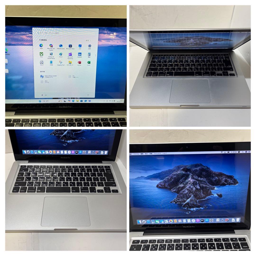 MacBookPro ダブルOS Win11&catlina SSD512