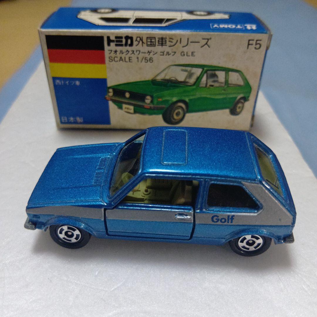 トミカ青箱　フォルクスワーゲン ゴルフ GLE 1/56　日本製　外箱共に極上品