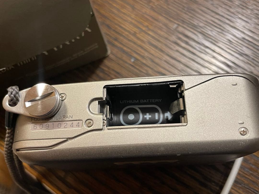 【ジャンク】FUJIFILM CARDIA mini TIARA 元箱付き