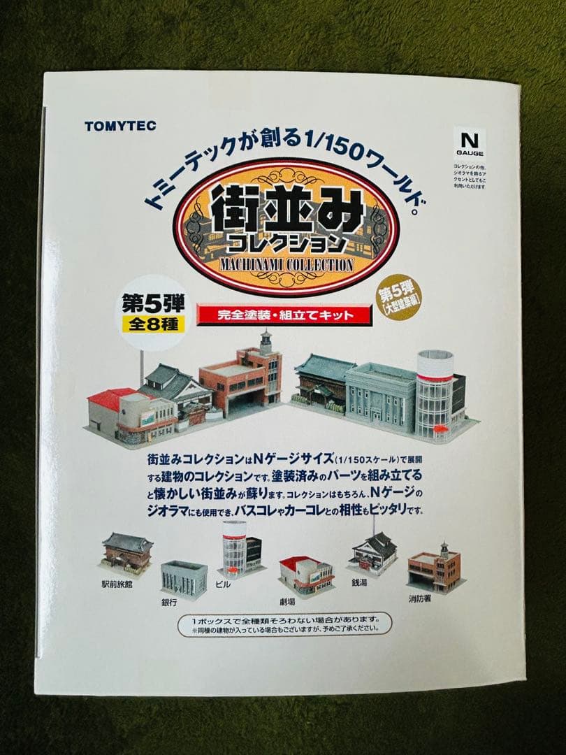 TOMYTEC 街並みコレクション 第5弾 1/150 大型建築編　8個セット