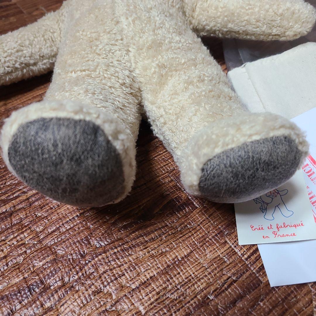 Les Petites Maries　ベージュのテディベア　シリアル番号付