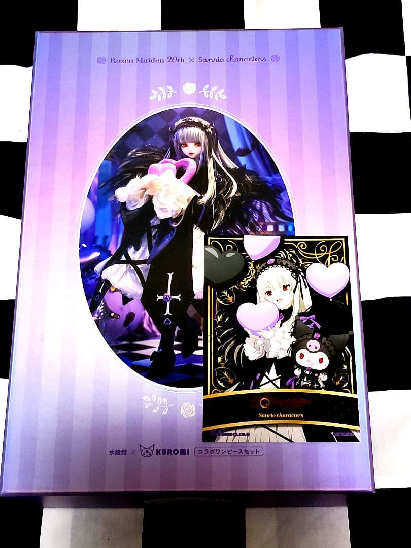 ローゼンメイデン サンリオ コラボ ドール服 水銀燈×クロミ おまけ付き