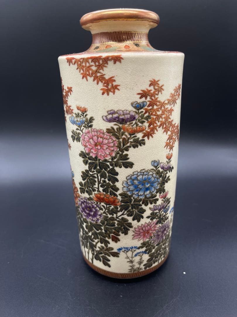 薩摩焼　花瓶　骨董古美術
