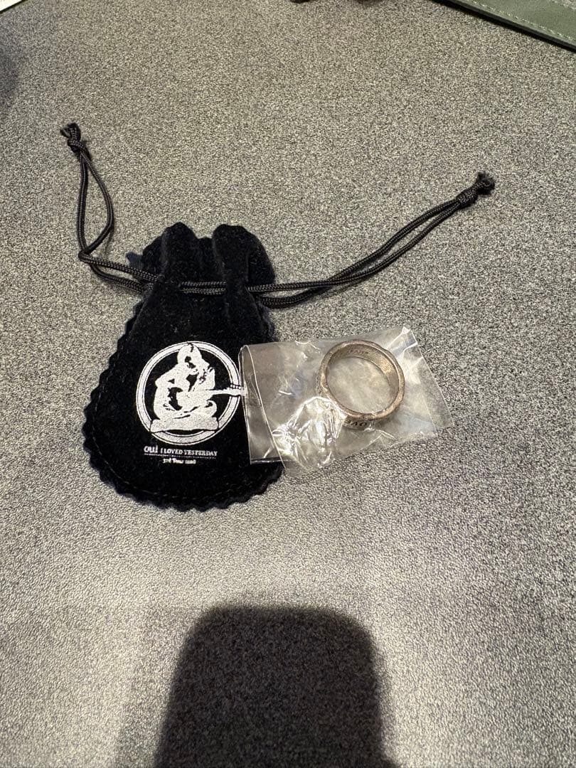 希少 YUI 3rdTour 数量限定シルバーリング