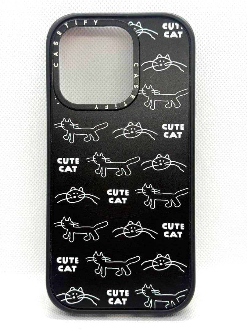 CASETiFY iphone15pro cute cat ケース
