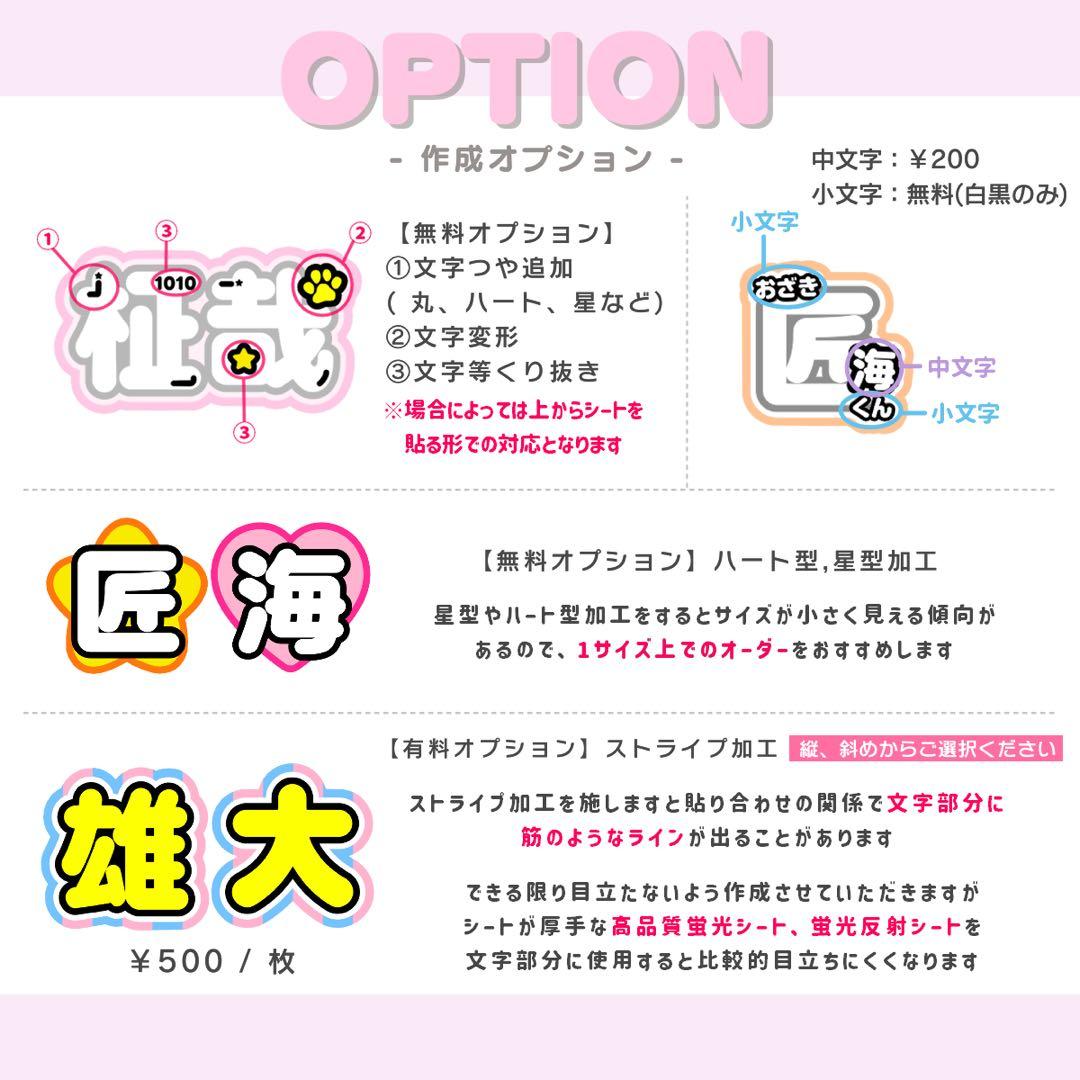 ゆいりん うちわ文字 オーダー うちわ屋さん 文字パネル ネームボード